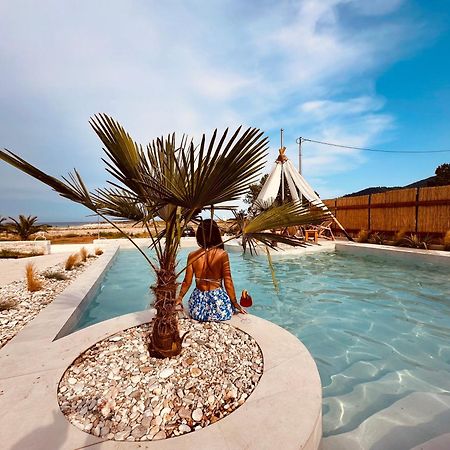 Amo Golden Suites Chrysi Ammoudia ภายนอก รูปภาพ